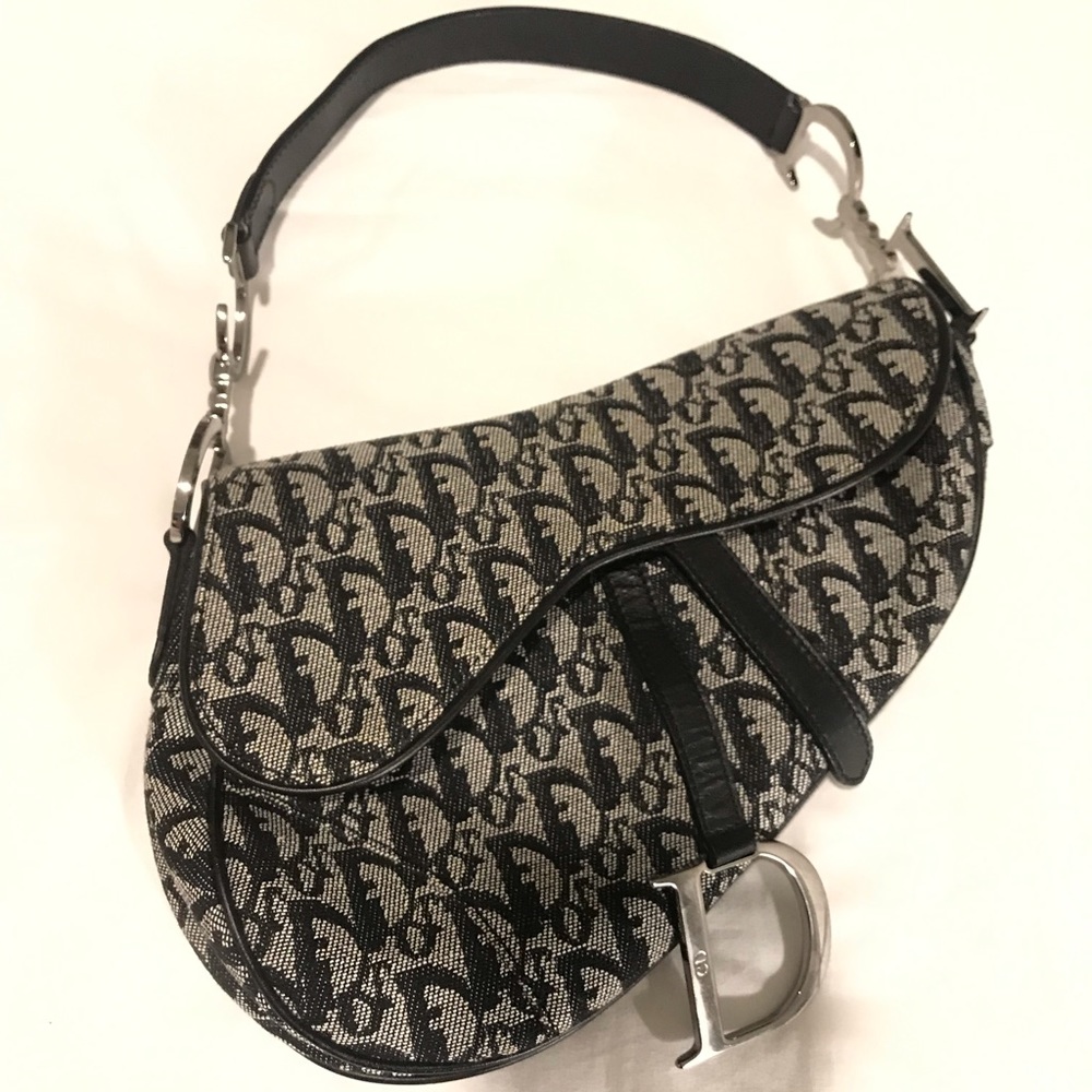 Authentic Vintage Dior Saddle Bag